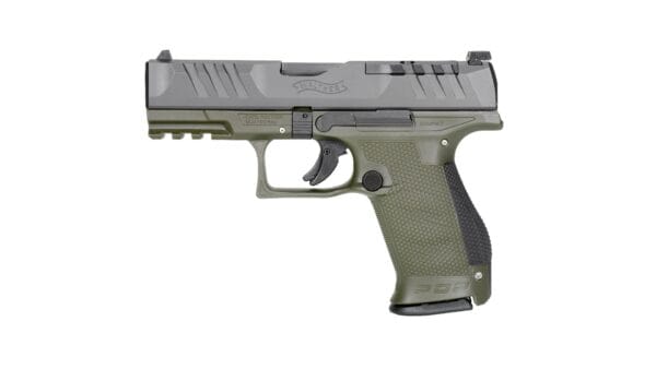 WALTHER ARMS PDP 9MM CPT 4" BLK/GRN OR 15+1