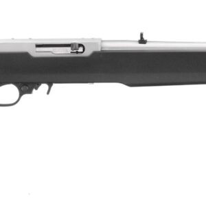 RUGER 10/22 22LR SS/SYN BLACK 18" TB