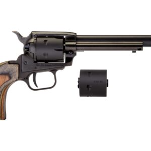 HERITAGE MANUFACTURING 22LR/22M BLK/CAMO LAM 6.5" FS