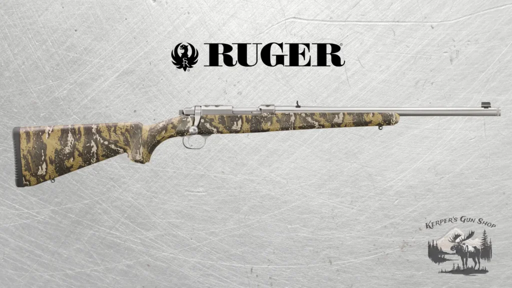 Ruger 77-357 .357Mag - Desolve Bare Reduced Camo Synthetic