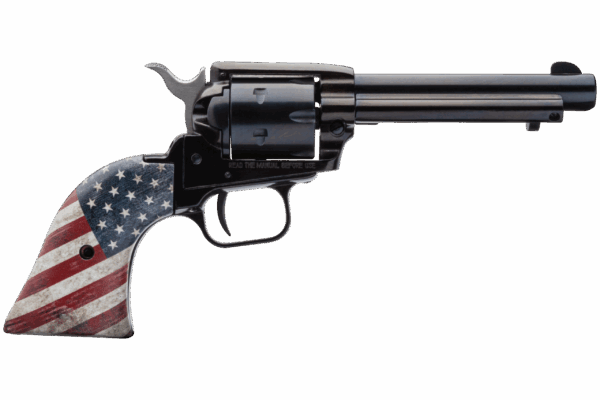 HERITAGE MANUFACTURING 22LR BLUE/US FLAG GRP 4.75" FS