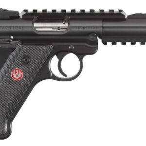 RUGER MKIV TACTICAL 22LR 4.4" BLK/SY