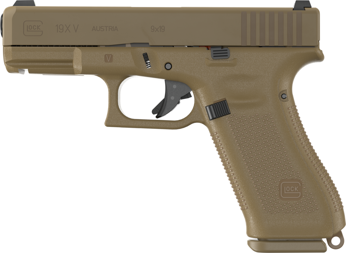 GLOCK G19X V 9MM 10+1 4.0" FDE GNS